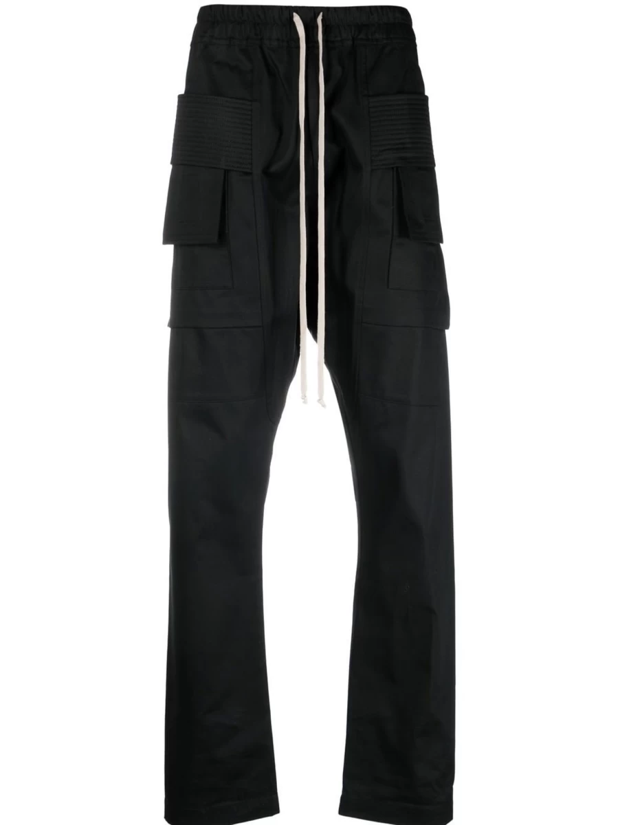Rick Owens DRKSHDW Creatch Cargo Pants - High Fashion Streetwear Trousers