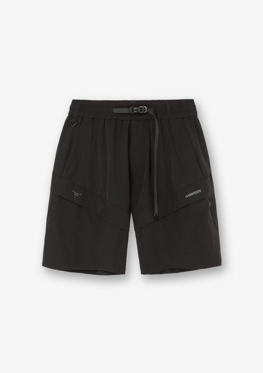 KRAKATAU Men's Stretchy Cargo Shorts - Comfortable & Durable Outdoor Adventure Shorts with Multiple Pockets