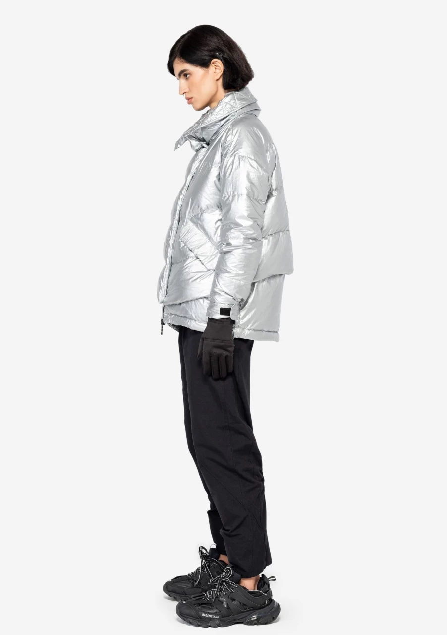 KRAKATAU Amery Short Down Jacket - Lightweight Warm Winter Coat for Men & Women