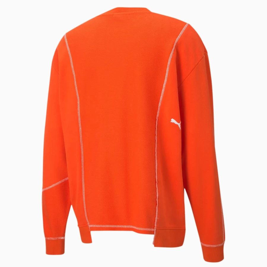 Puma Select X Attempt Deconstructed Crew Sweatshirt - Limited Edition Collaboration Streetwear