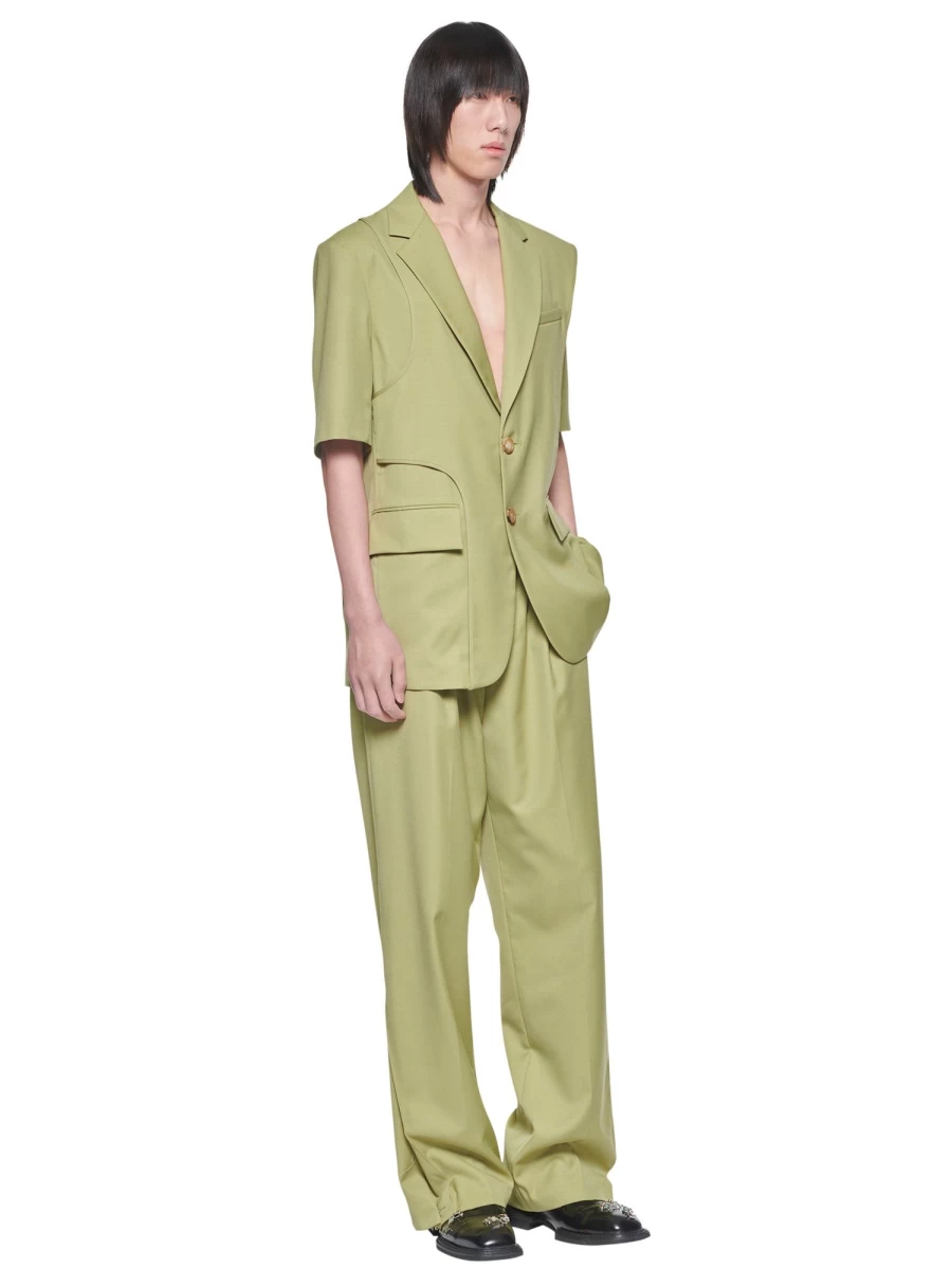 Feng Chen Wang Sleeveless Blazer for Women - Modern Tailored Vest Jacket for Office Wear and Fashion Outfits