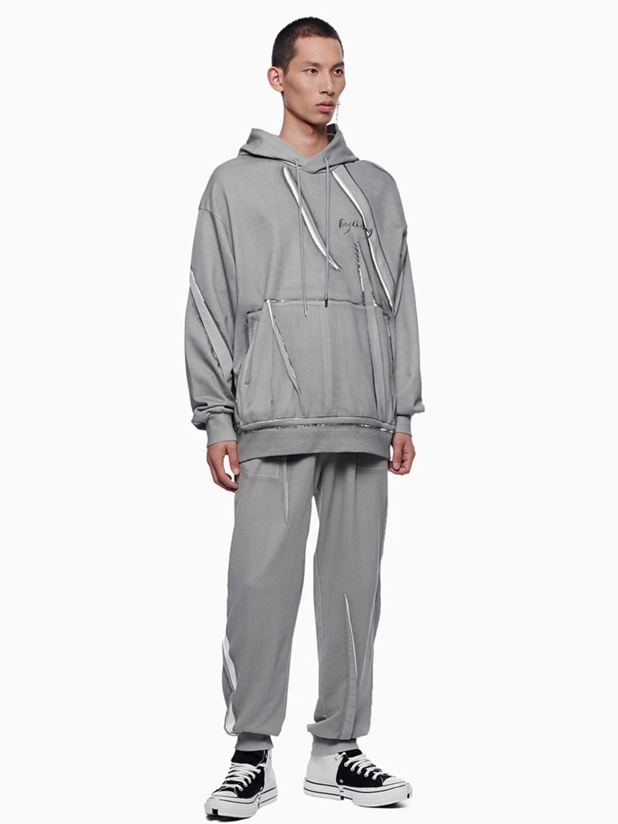 Feng Chen Wang Hand Painted Artistic Hoodie - Unique Designer Streetwear