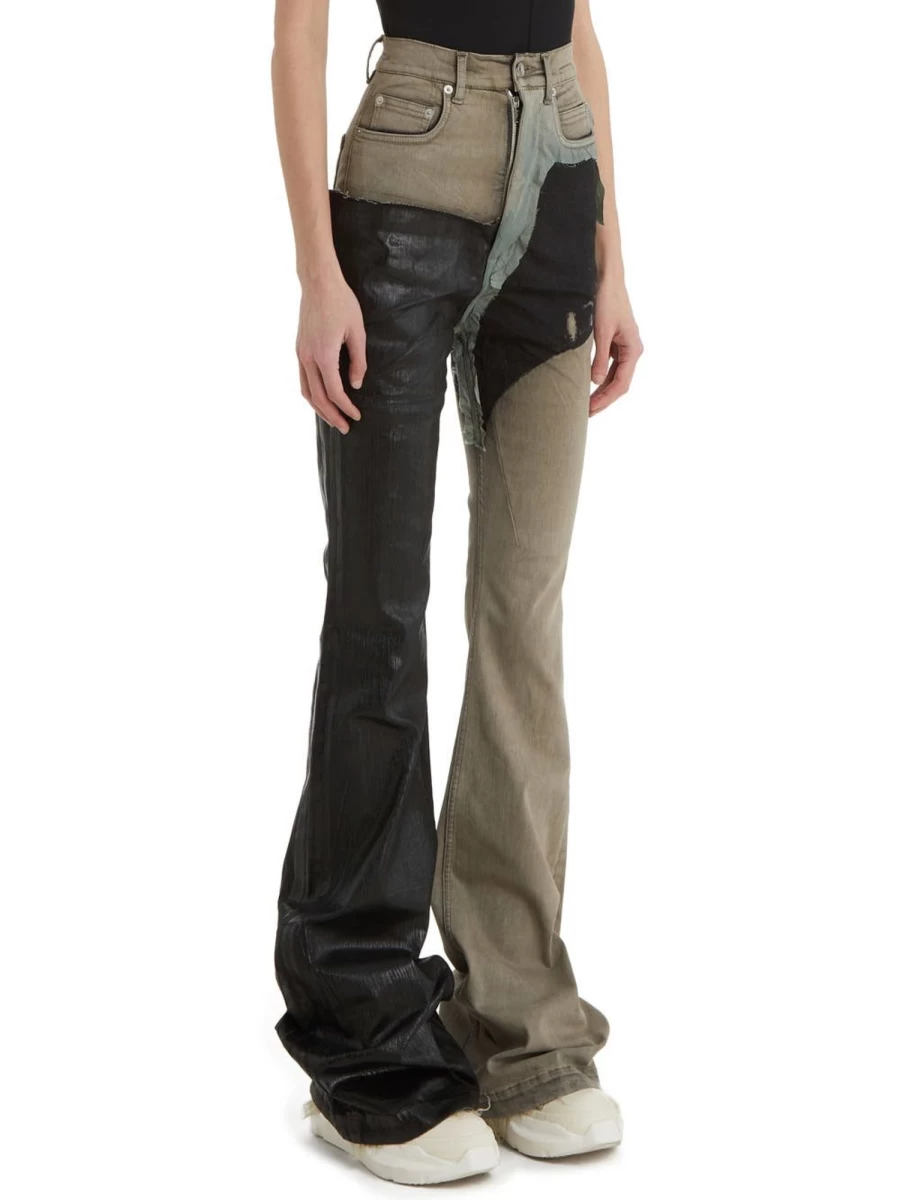 Rick Owens DRKSHDW Bolan Bootcut Denim Jeans Men's High-Quality Designer Pants