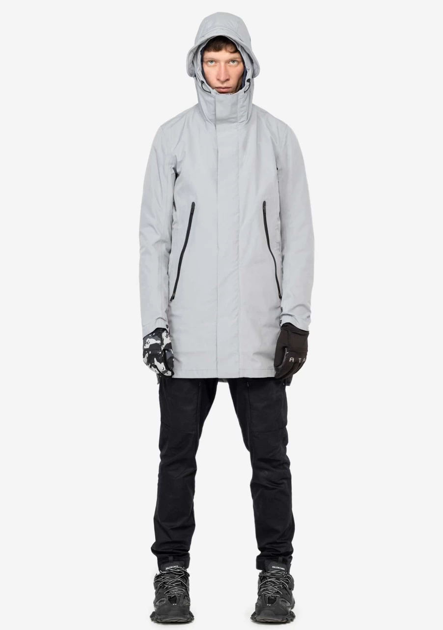 KRAKATAU Men's Liner Parka Jacket - Lightweight Waterproof Outerwear for All Seasons