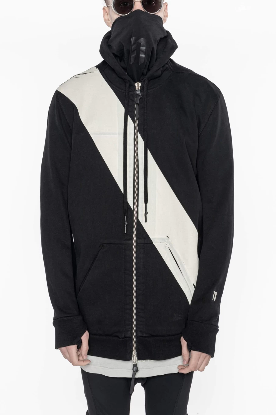 Boris Bidjan Saberi Z2B Hoodie - Men's Streetwear Pullover with Minimalist Design