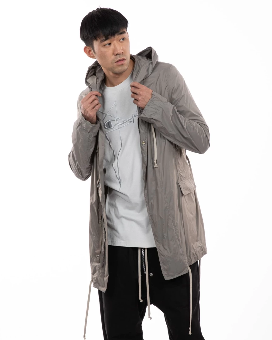 Rick Owens Hooded Coat - Premium Designer Outerwear for Men & Women