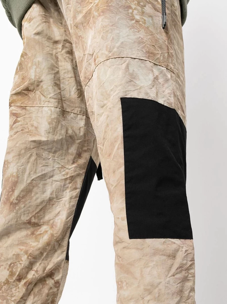 "Color-Block Track Pants by MOSTLY HEARD RARELY SEEN – Stylish & Unique Design"
