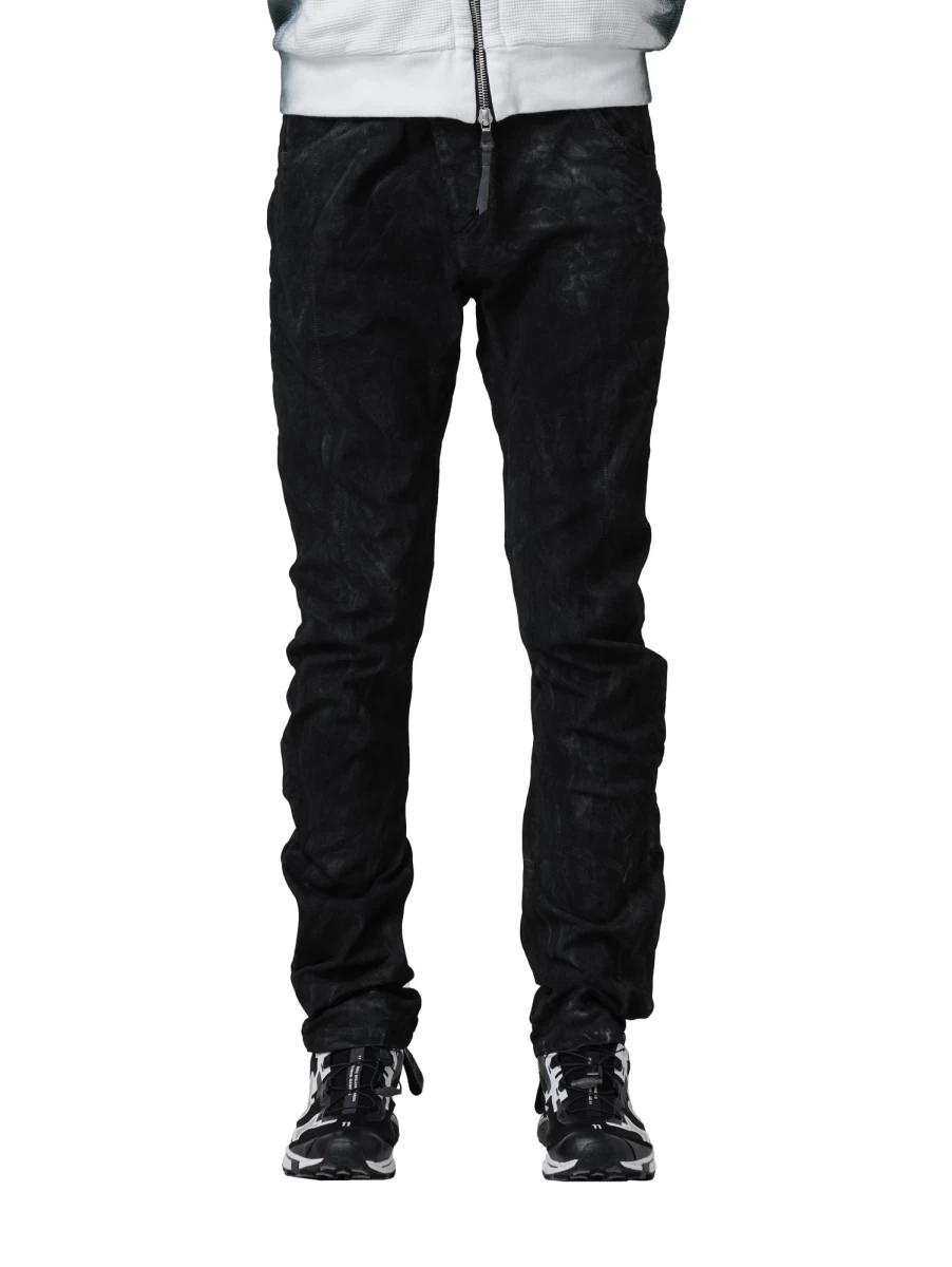 Boris Bidjan Saberi Washed Color Trousers - Distressed Vintage Style Men's Pants