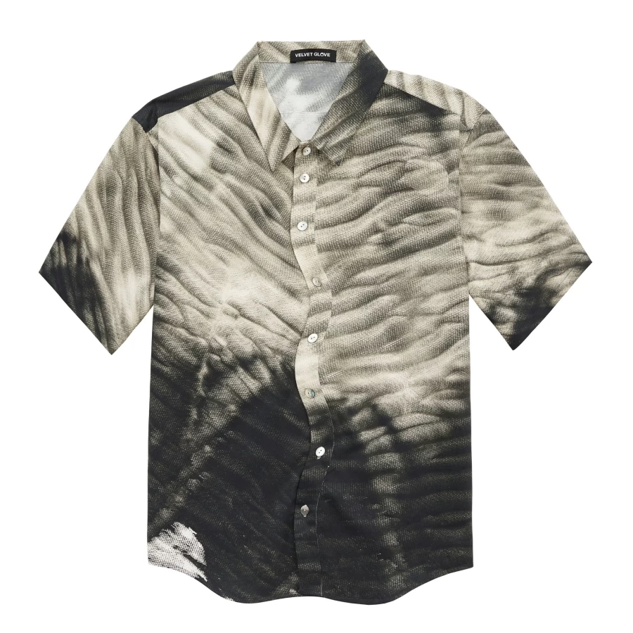 VELVET GLOVE Tie-Dye Shirt for Men & Women - Stylish Vintage-Inspired Comfort Fit Top
