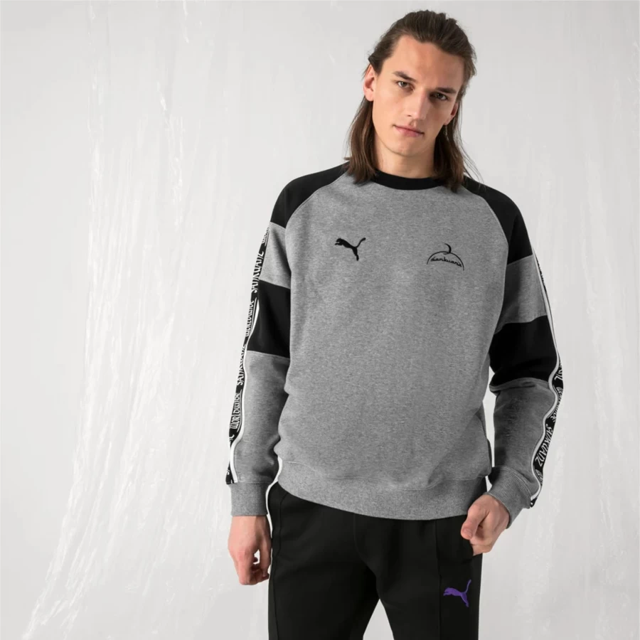 Puma Select X Sankuanz Unisex Crew Neck Sweatshirt - Collaborative Streetwear Design
