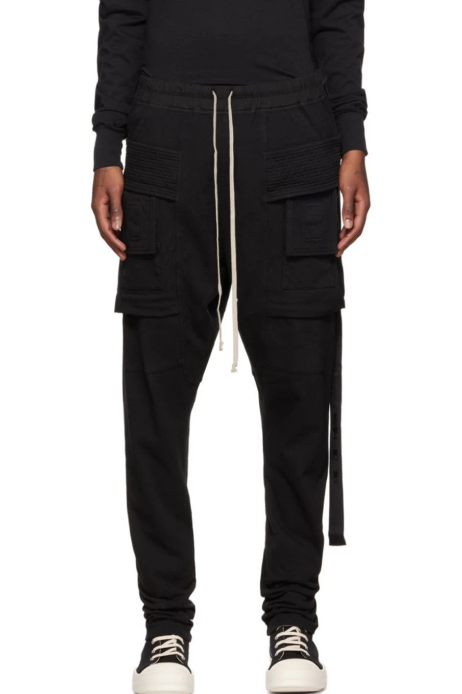 Rick Owens DRKSHDW Creatch Cargo Pants - High Fashion Streetwear Trousers