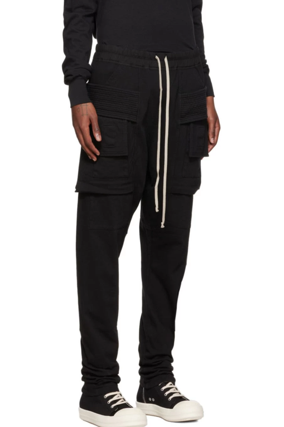 Rick Owens DRKSHDW Creatch Cargo Pants - High Fashion Streetwear Trousers