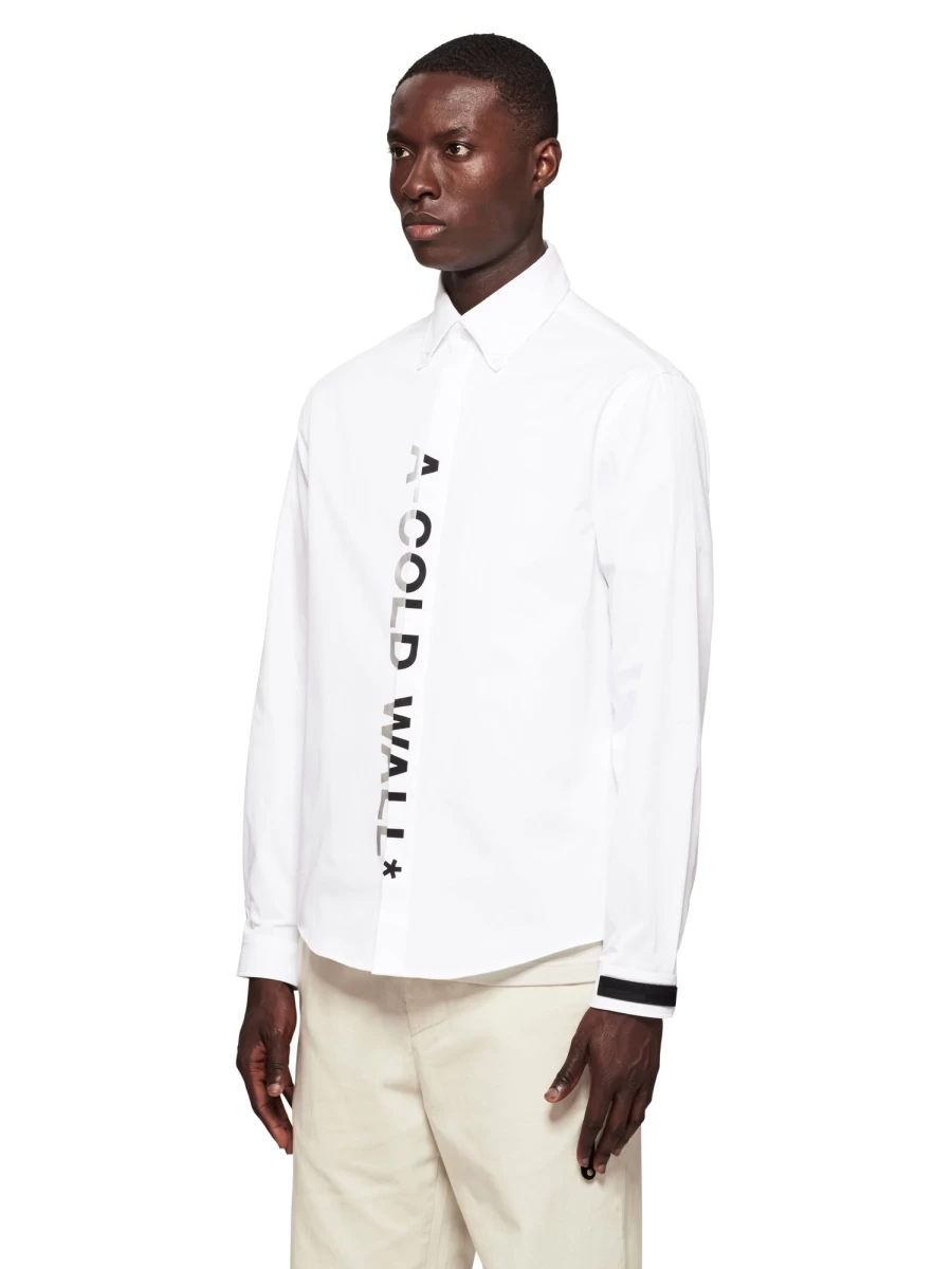 A-COLD-WALL Split Dialogue Shirt - Asymmetric Design Men's Top
