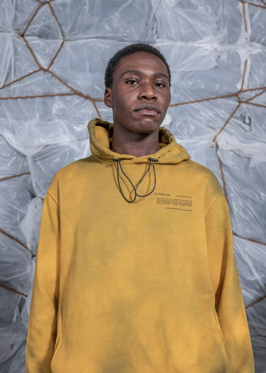 ISO.POETISM Neso Drawstring Hoodie - Stylish Unisex Pullover with Adjustable Hood