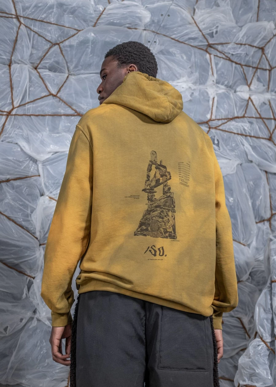 ISO.POETISM Neso Drawstring Hoodie - Stylish Unisex Pullover with Adjustable Hood
