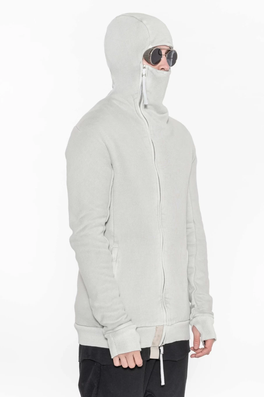 BORIS BIDJAN SABERI AW22 Zipper2 Jacket - Men's High-End Streetwear Zip-Up Coat