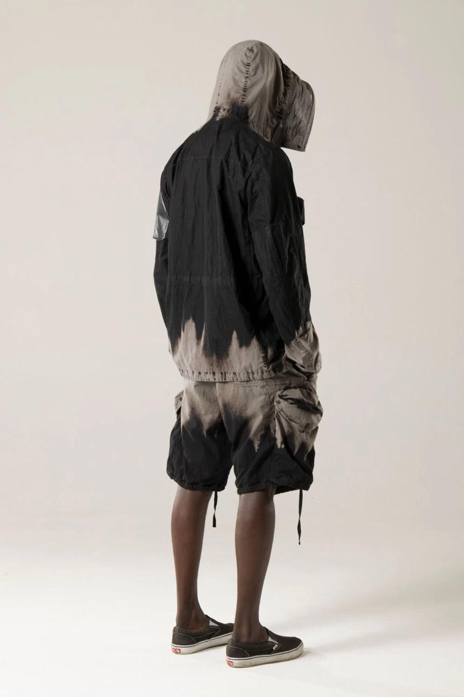 Nemen Moses Tie-Dye Multi-Pocket Jacket - Stylish Streetwear Coat for Men