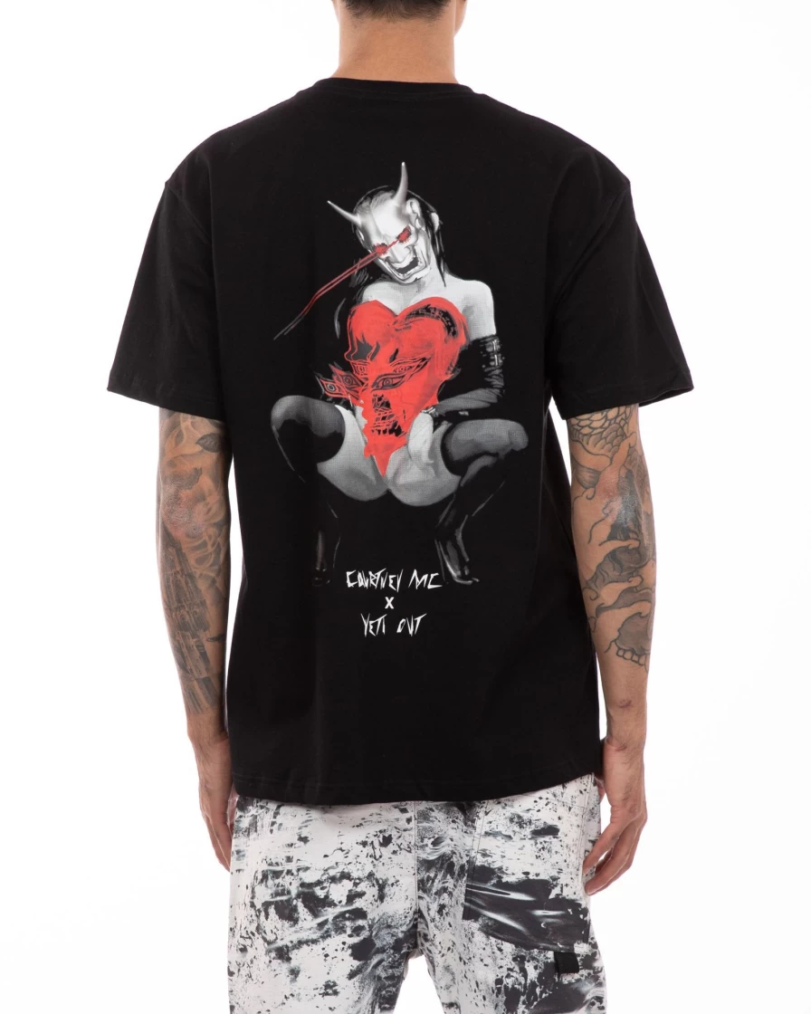 "YETIOUT x Courtney Mc Collaboration Graphic T-Shirt - Limited Edition Streetwear Tee"