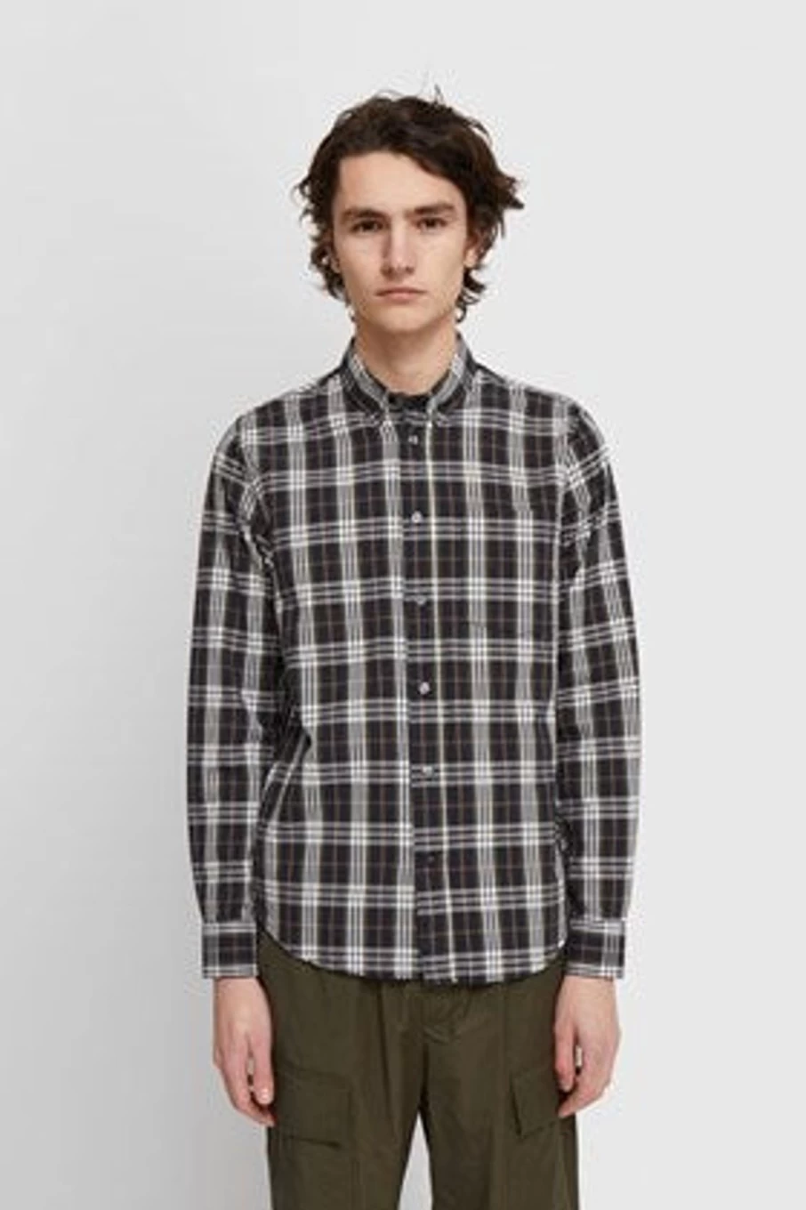 Wood Wood Andrew Flannel Shirt - Premium Men's Plaid Button-Up for Stylish Comfort