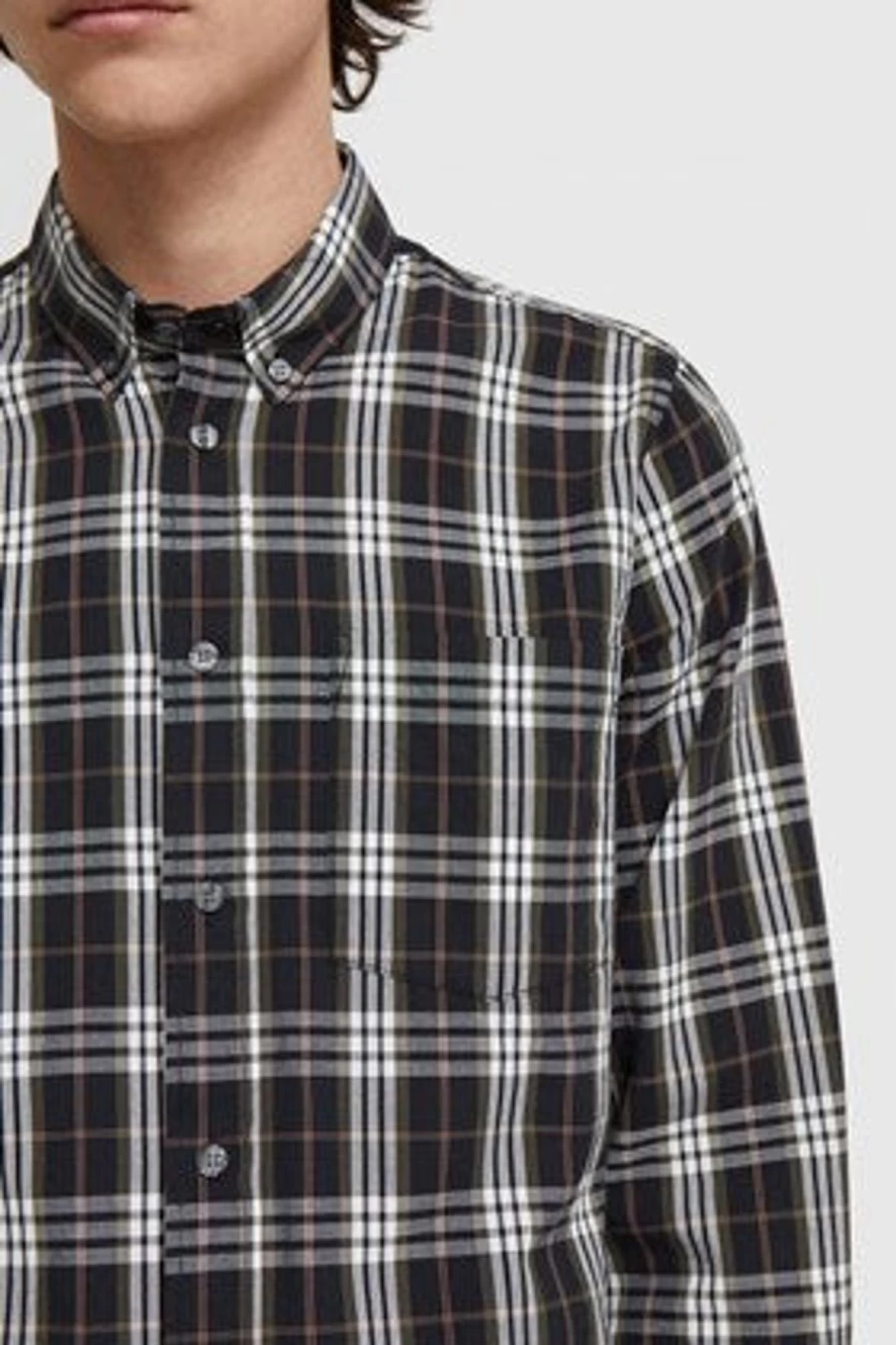 Wood Wood Andrew Flannel Shirt - Premium Men's Plaid Button-Up for Stylish Comfort