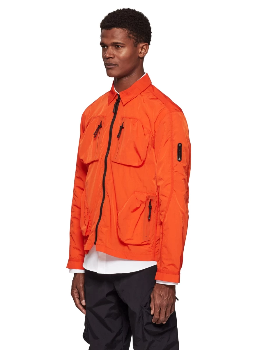 A-COLD-WALL Branded Nylon Overshirt – Men's Streetwear Jacket
