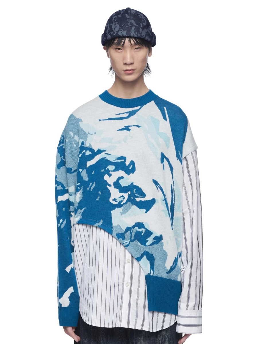 "Feng Chen Wang Knit Sweater - Premium Quality Women's/Men's Chunky Cable Knit Pullover"