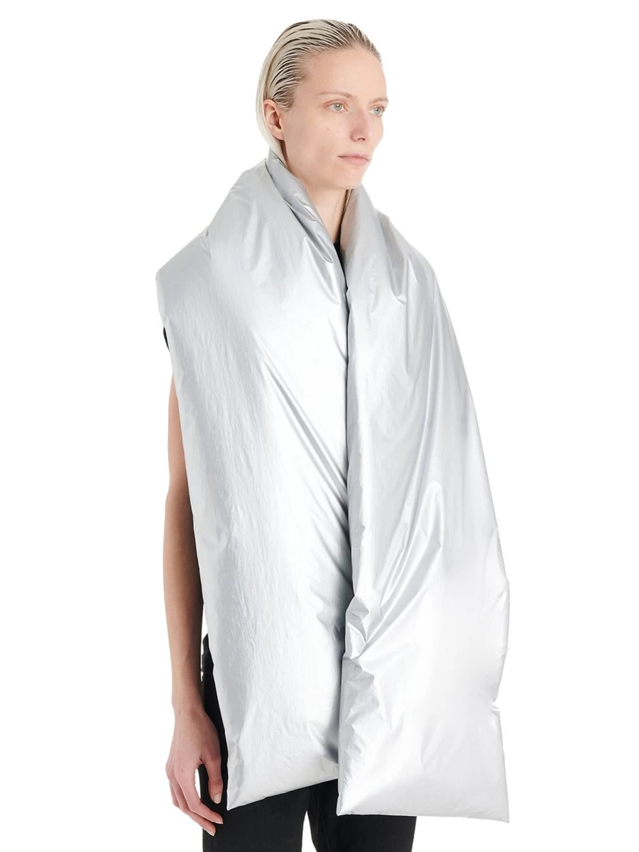 Rick Owens Sciarpa Puffer Scarf - Luxury Designer Winter Accessory