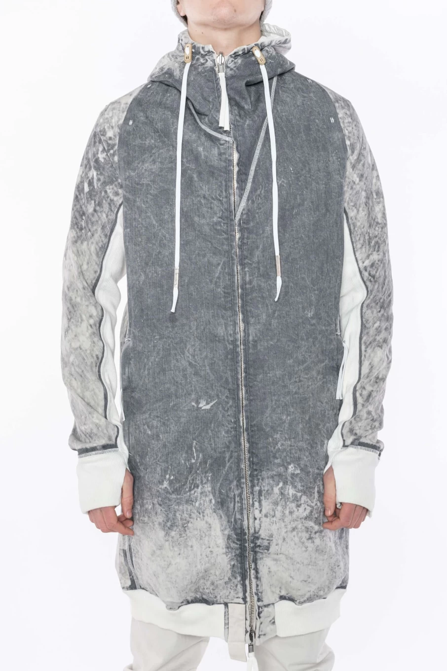 Boris Bidjan Saberi Hybrid Zipper 3.1 Streetwear Jacket - High-Fashion Men's Outerwear
