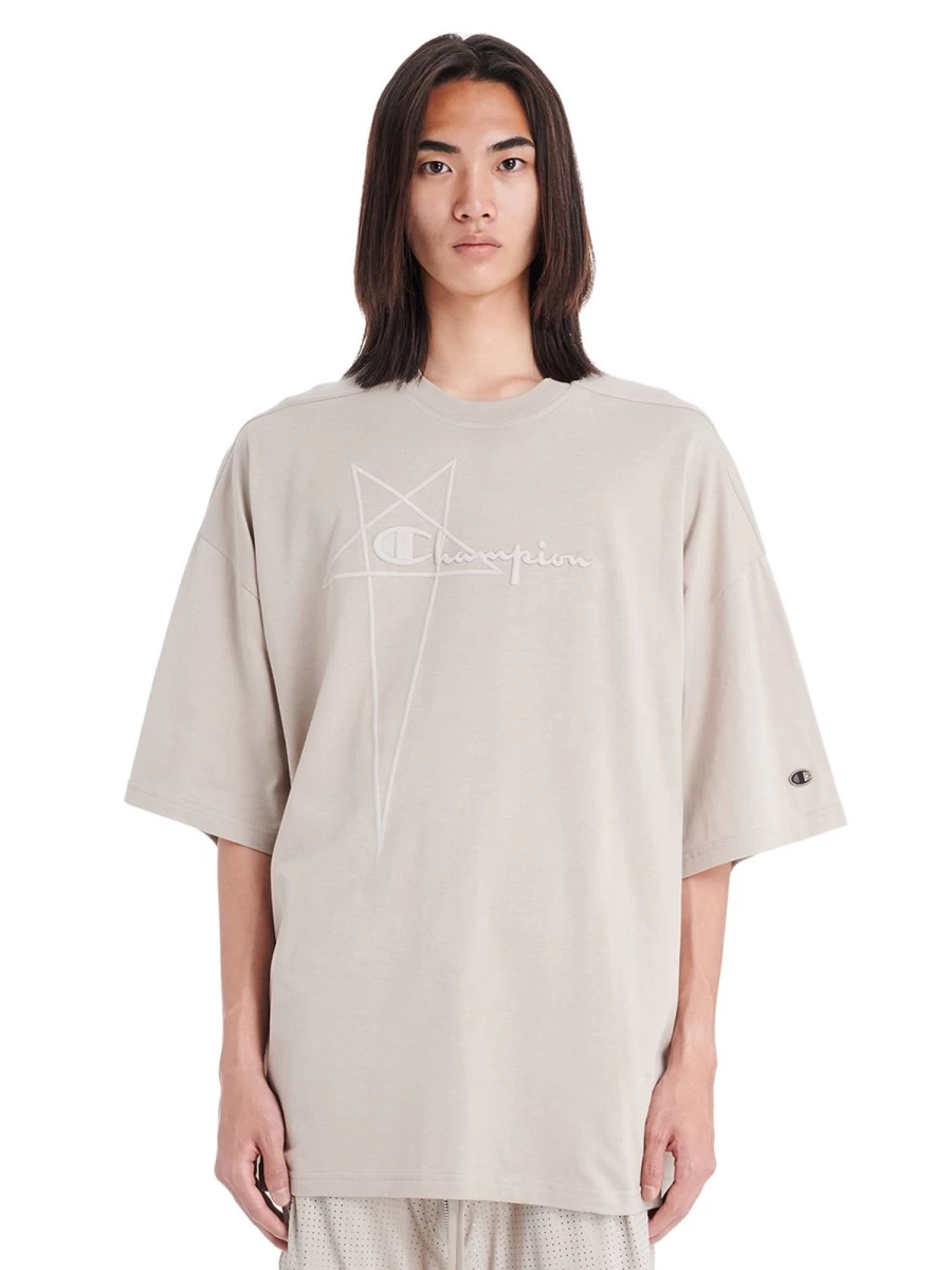 Rick Owens Tommy T-Shirt Collaboration with Champion - Limited Edition Streetwear