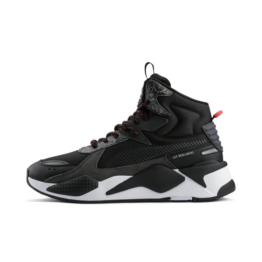Puma Select X Les Benjamins RS-X Mid-Top Sneakers Collaboration Limited Edition Streetwear Shoes