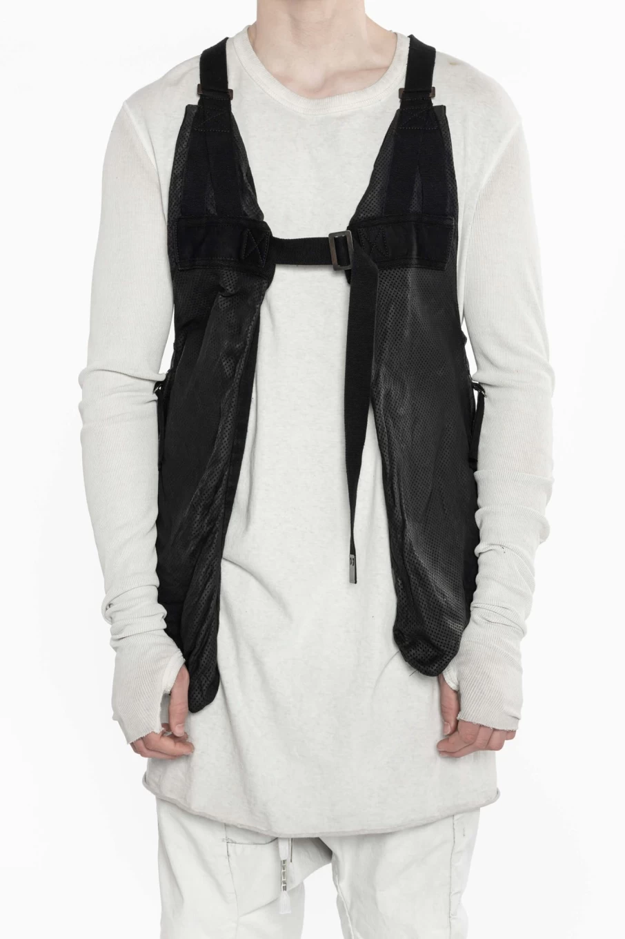 Boris Bidjan Saberi Vest Bag - Minimalist Crossbody Sling Pack for Men & Women