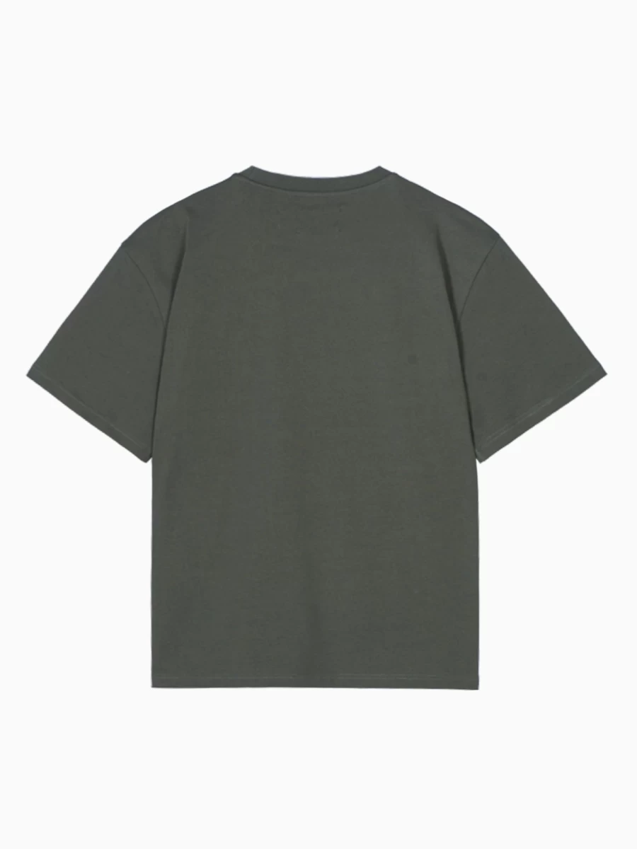 Feng Chen Wang Single Jersey Double Collar Cotton T-Shirt for Men and Women