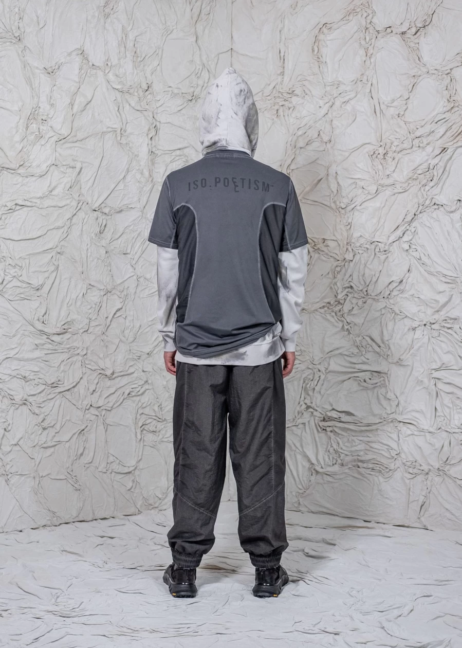 ISO.POETISM Men's Short Sleeve Sports T-Shirt - Lightweight Activewear Top for Training & Gym