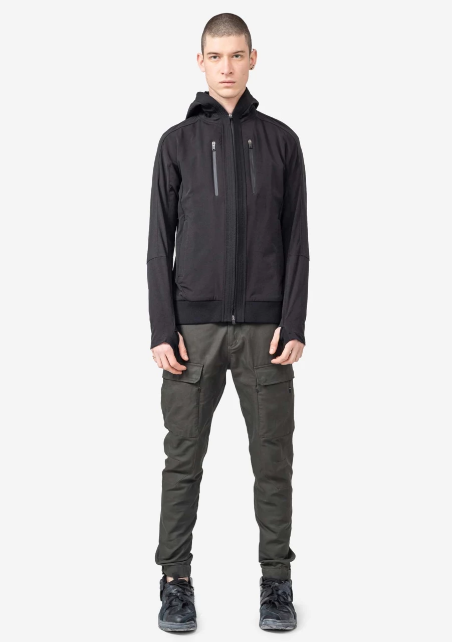 KRAKATAU Men's Lightweight Fabric-Mix Pants - Comfortable & Breathable Outdoor Travel Trousers