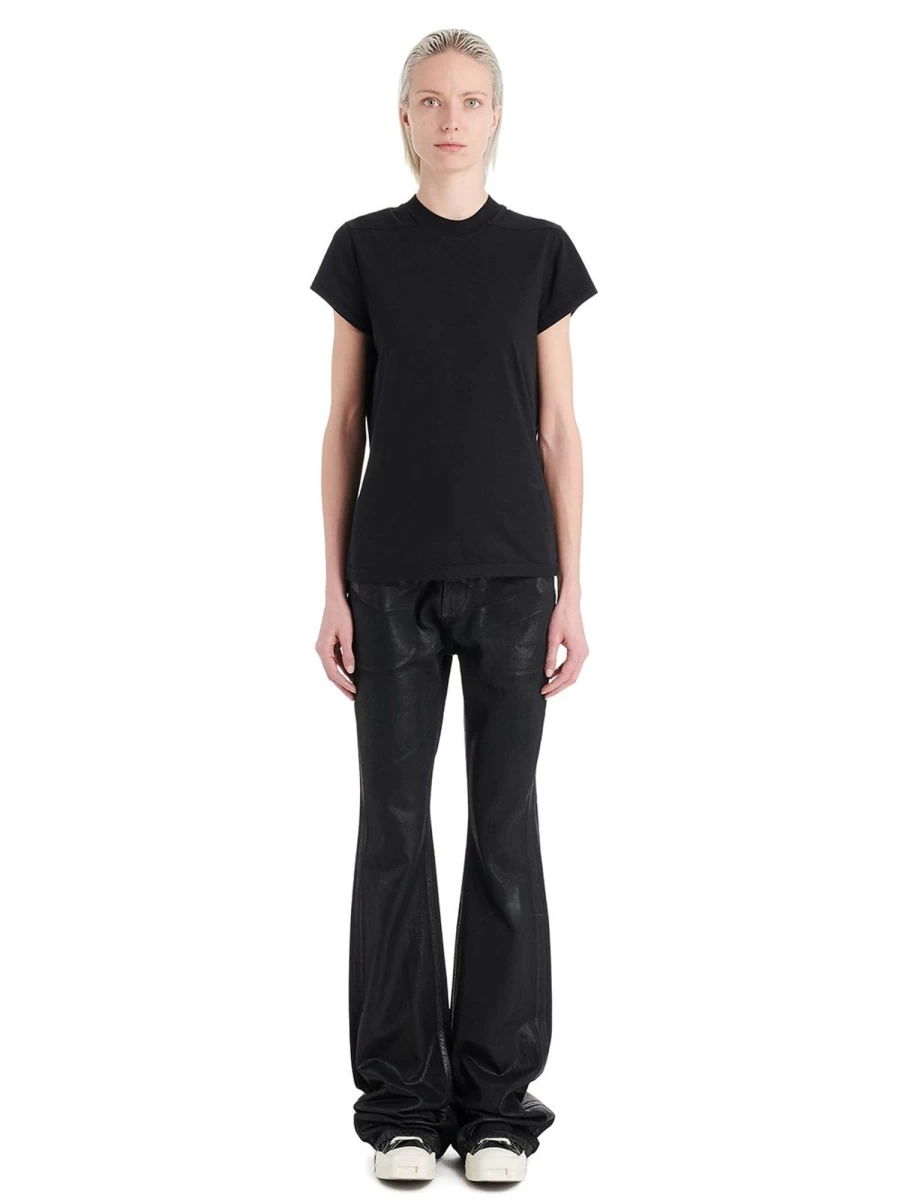 Rick Owens Bootcut Jeans for Men - Classic Denim Pants, Slim Fit, High-Quality Stretch Material