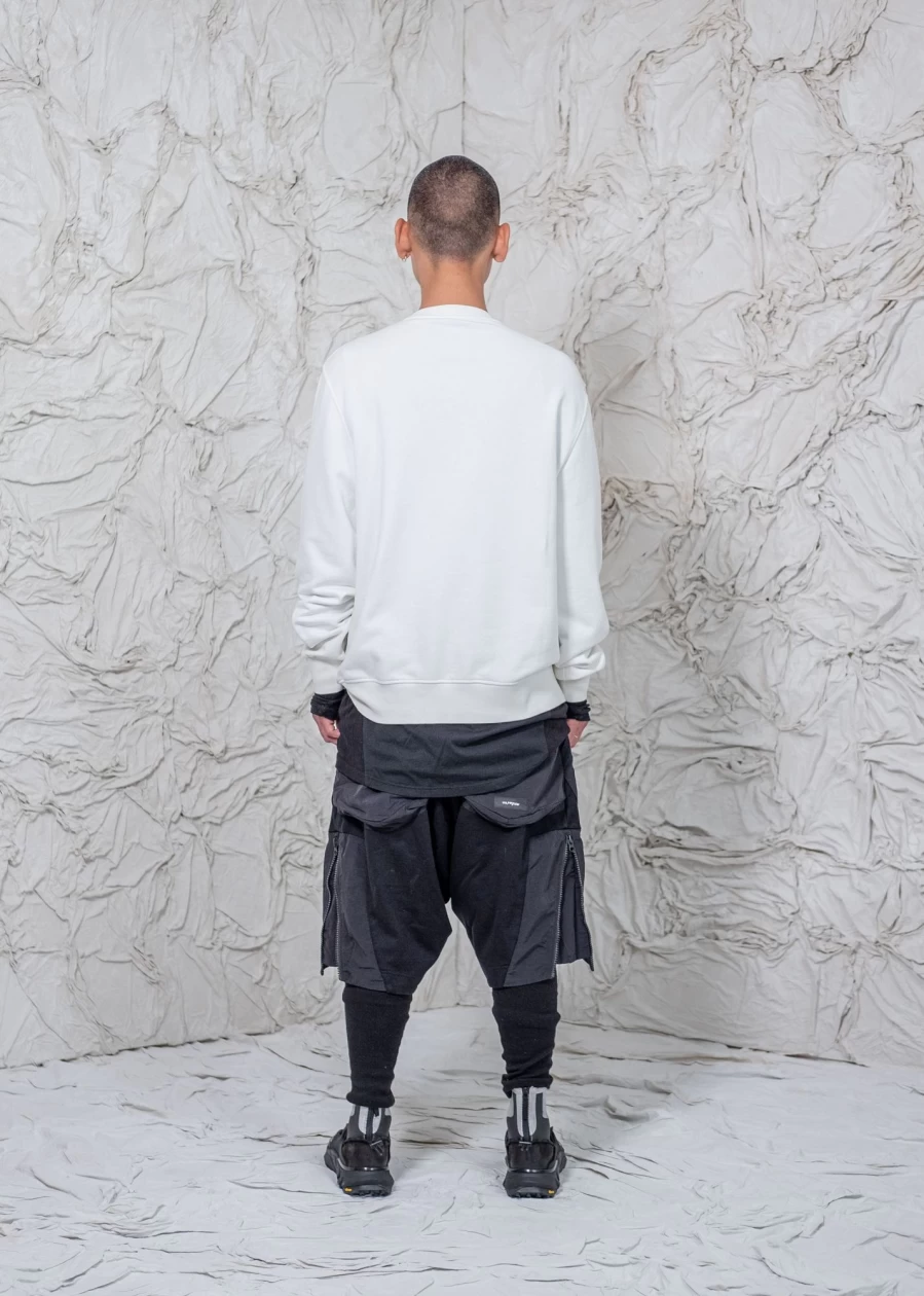 ISO.POETISM Serigraphy Print Sweatshirt - Unique Graphic Hoodie for Men & Women