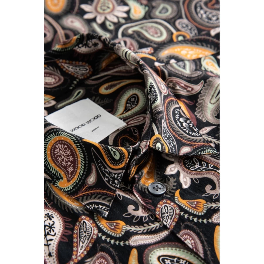 Wood Wood Thor Paisley Print Shirt - Stylish Floral Design Men's Top