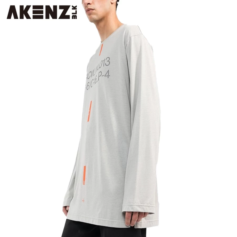A-COLD-WALL Men's Long Sleeve Logo Print T-Shirt - Premium Streetwear Fashion
