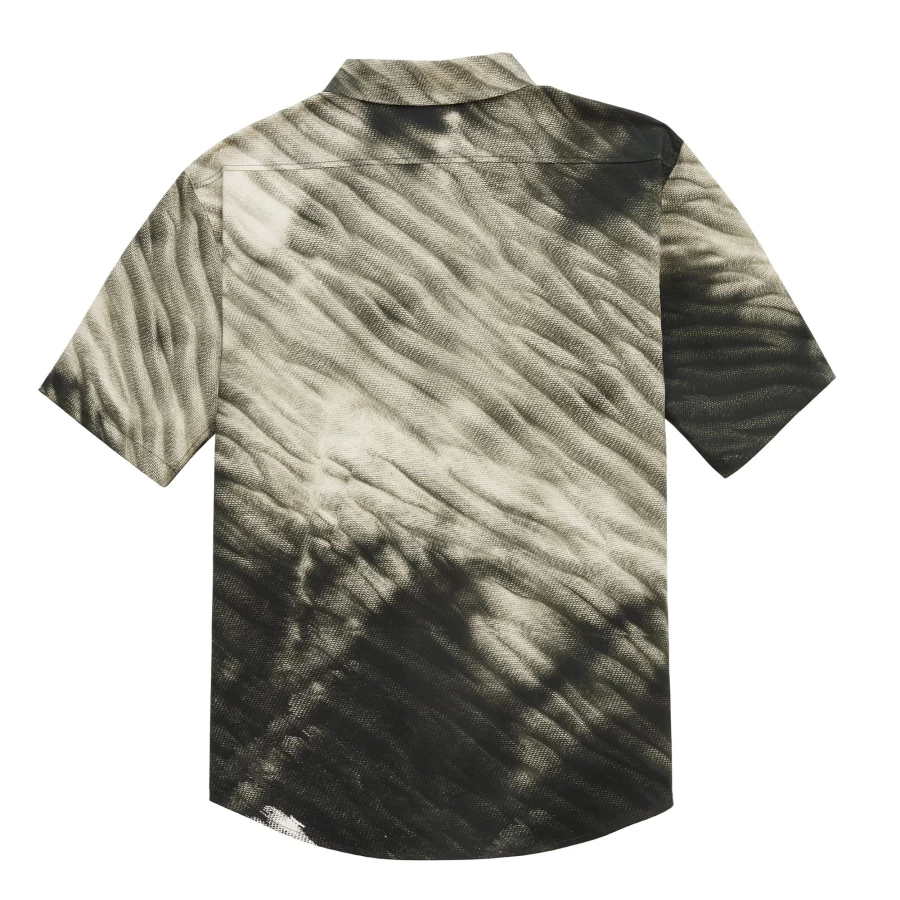"VELVET GLOVE Tie-Dyed Velvet Shirt | Unique Printed Top for Men & Women"