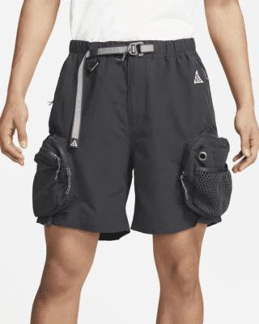 Nike ACG Snowgrass Men's Cargo Shorts - Lightweight Outdoor Hiking Shorts with Multiple Pockets