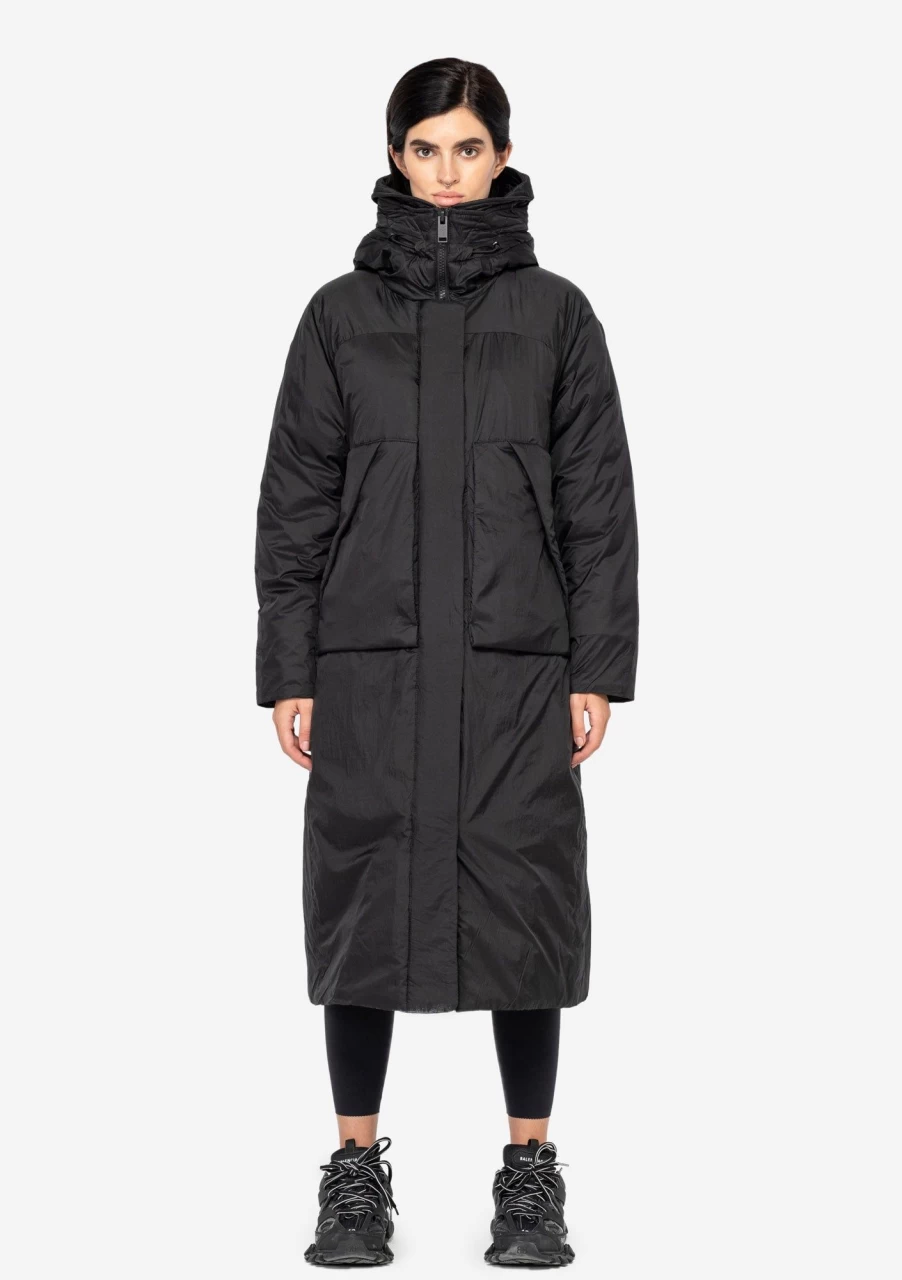 KRAKATAU Amery Long Padded Coat - Winter Warm Insulated Jacket for Men & Women
