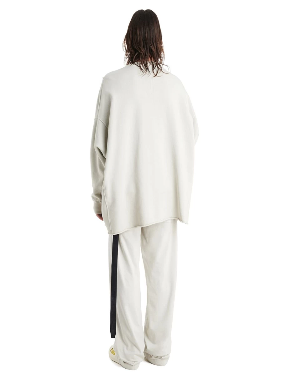 Rick Owens Crater Knit Tunic - Oversized Cotton Blend Top