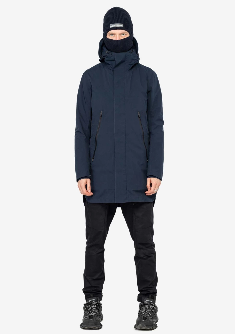 KRAKATAU Men's Liner Parka Jacket - Lightweight Waterproof Outerwear for All Seasons