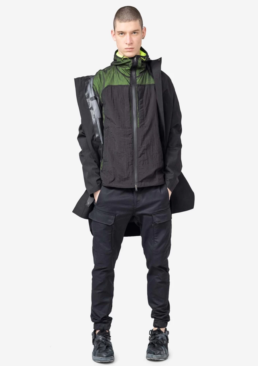 KRAKATAU Lightweight Breathable Mesh Hooded Jacket for Men & Women - Summer Outdoor Windbreaker