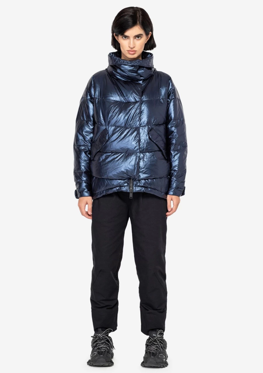 KRAKATAU Amery Short Down Jacket - Lightweight Warm Winter Coat for Men & Women