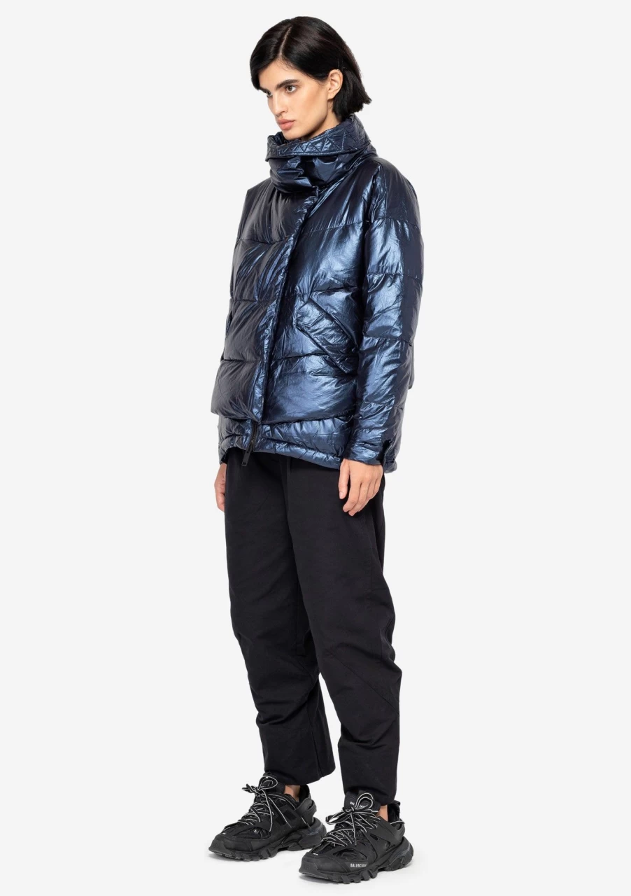 KRAKATAU Amery Short Down Jacket - Lightweight Warm Winter Coat for Men & Women