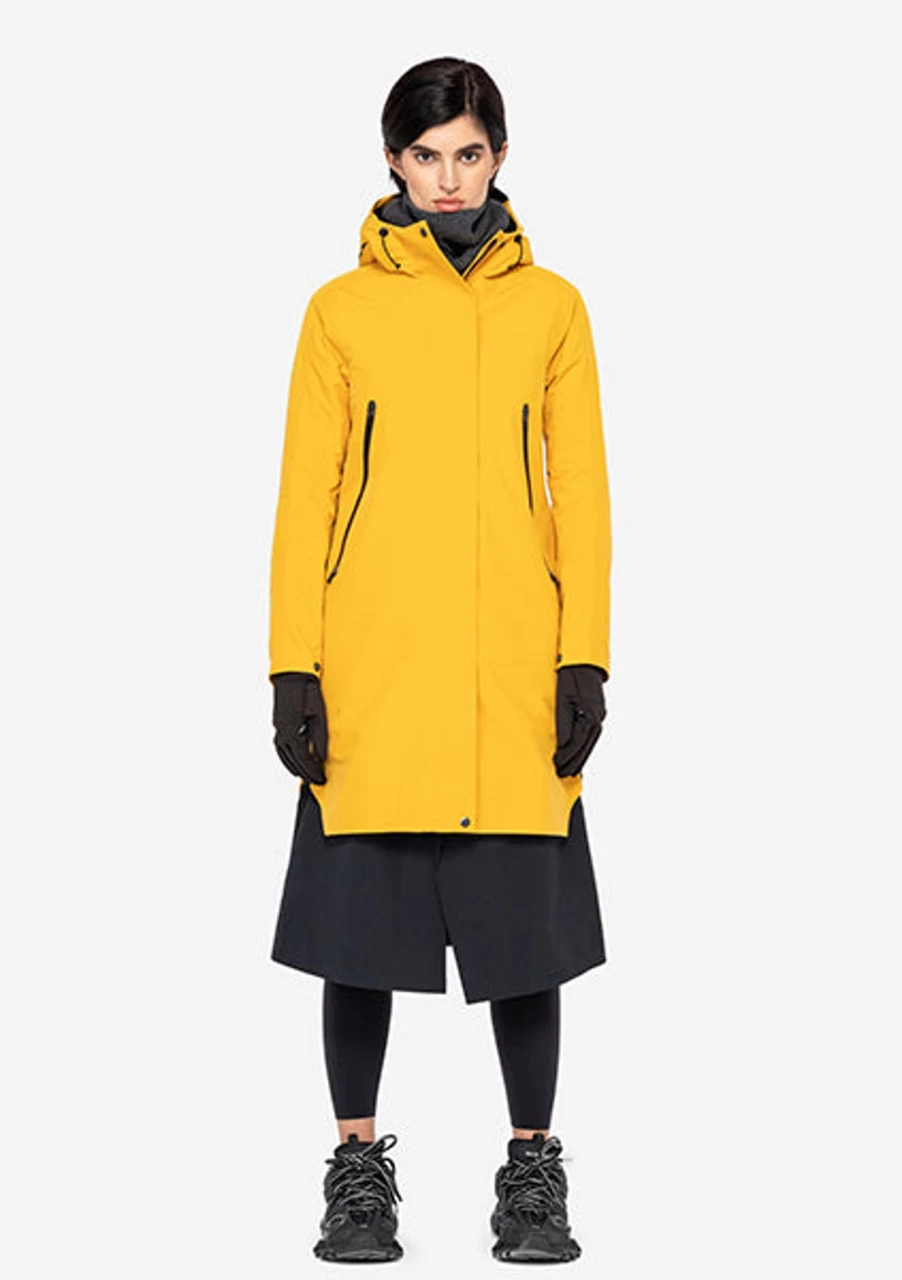KRAKATAU Men's Liner Parka Jacket - Lightweight Waterproof Outerwear for Outdoor Activities