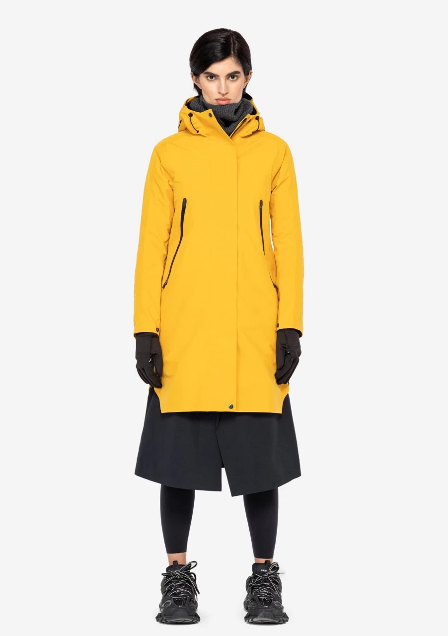 KRAKATAU Men's Liner Parka Jacket - Lightweight Waterproof Outerwear for Outdoor Activities