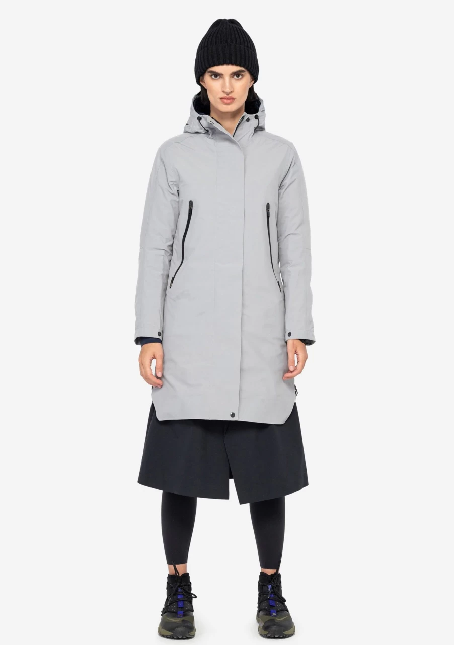 KRAKATAU Men's Liner Parka Jacket - Lightweight Waterproof Outerwear for Outdoor Activities